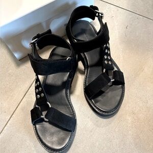 All Saint Leather Sandals
